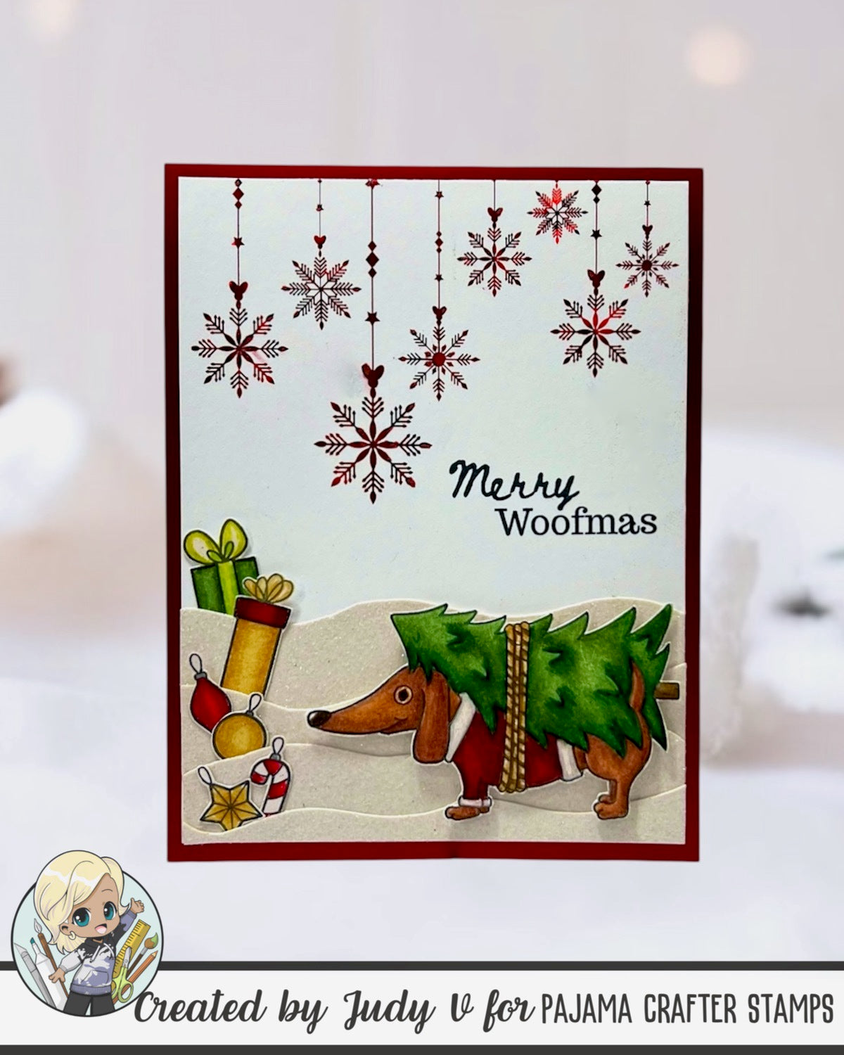 Wienerful Christmas Stamps