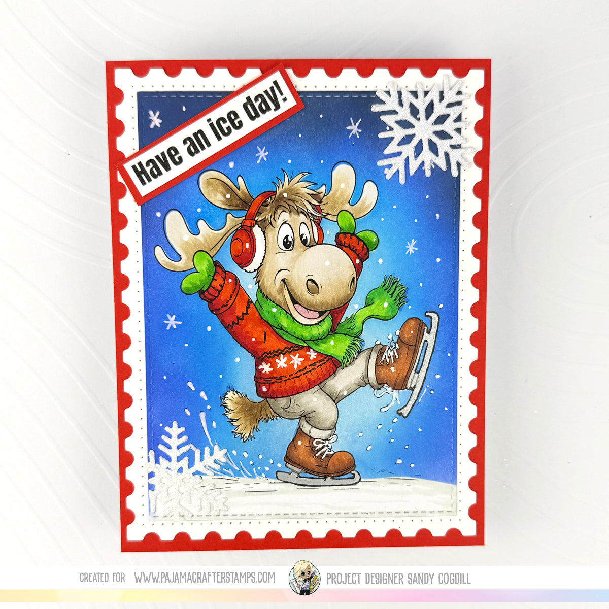 Moose On The Loose Stamps