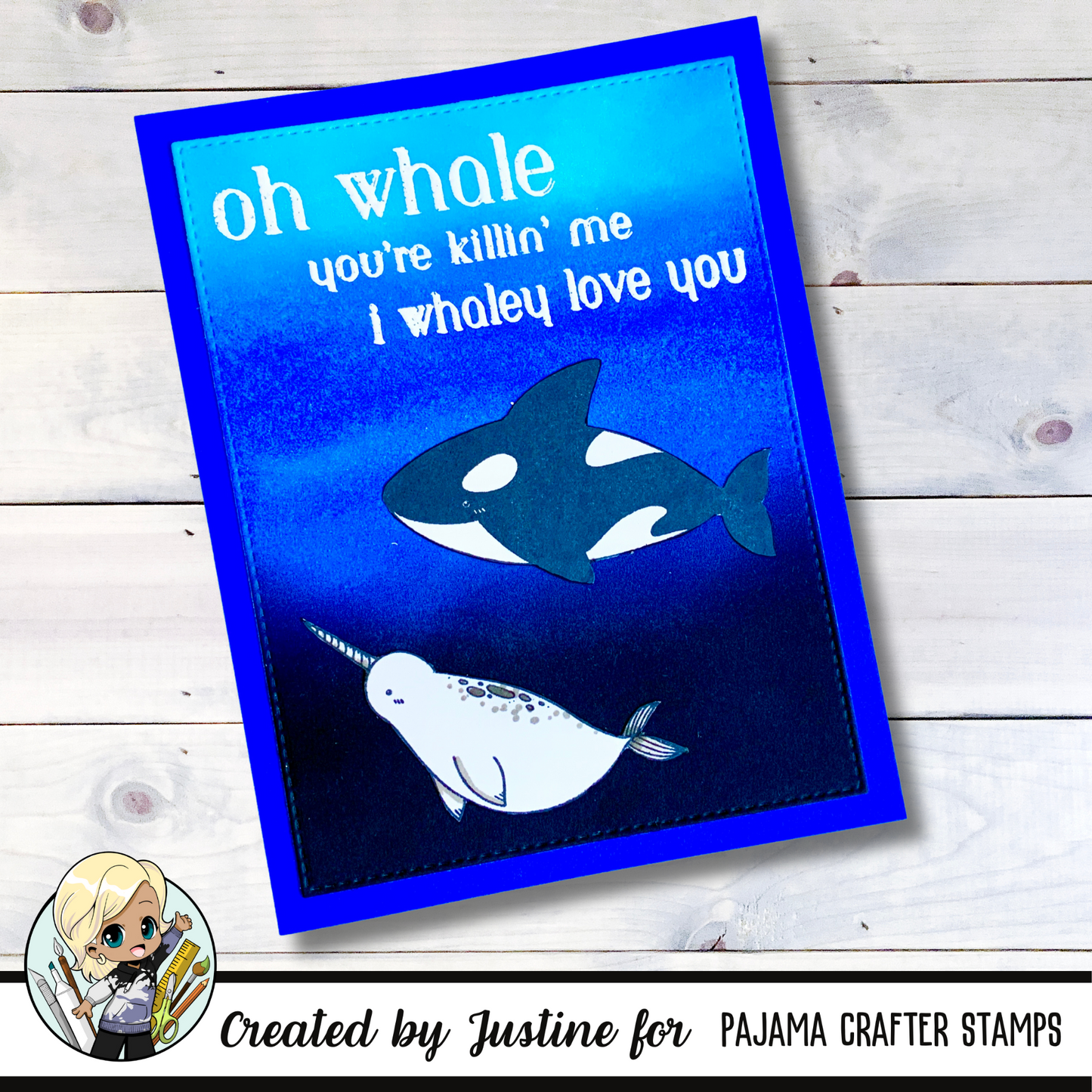 Stamps - Oh Whale- PCS-051