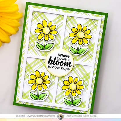 Where Hope Blooms Stamps