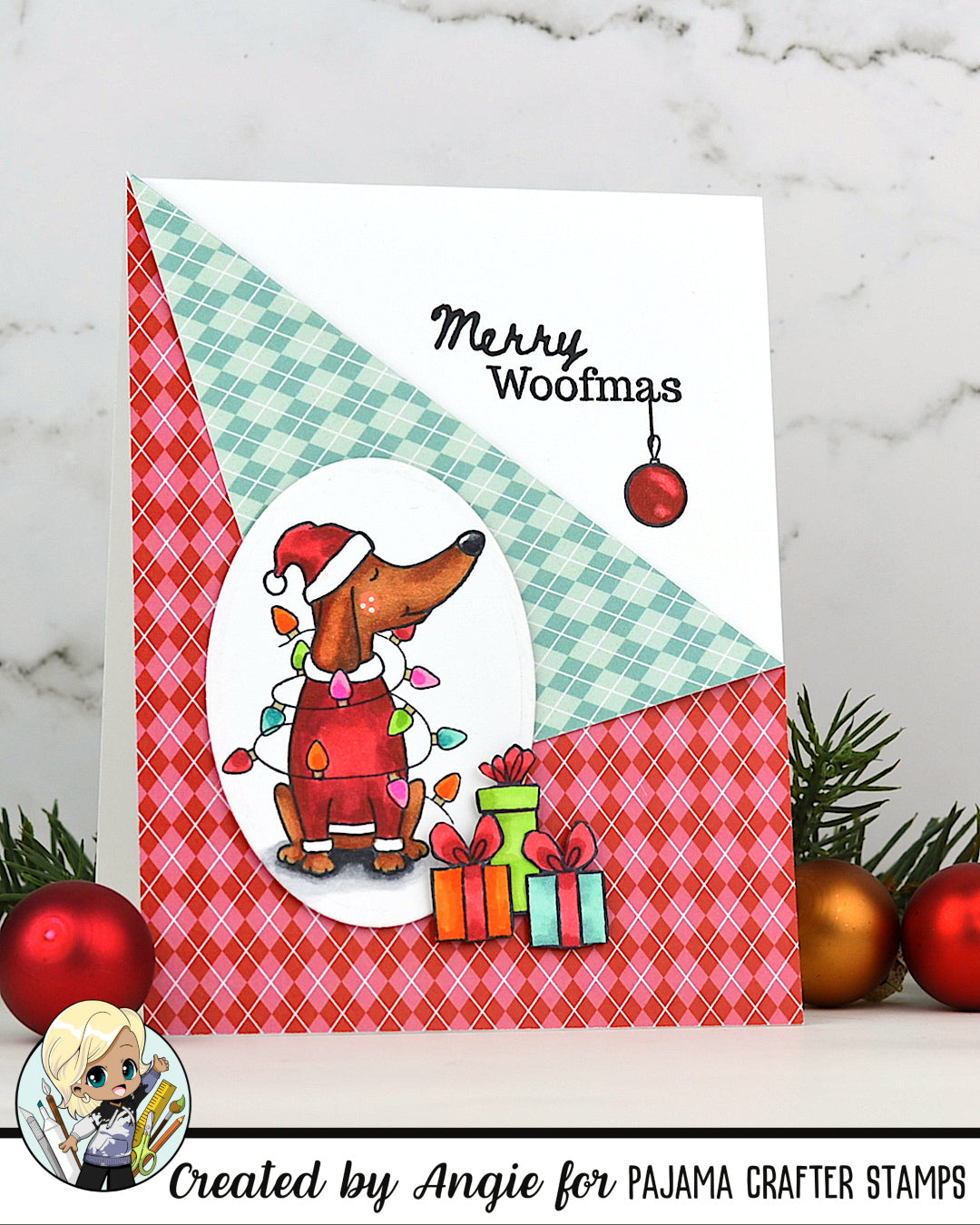 Wienerful Christmas Stamps