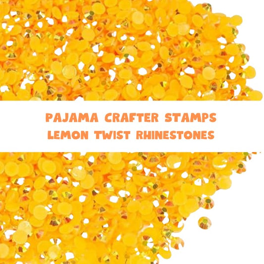 Lemon Twist Rhinestone Mix Embellishments