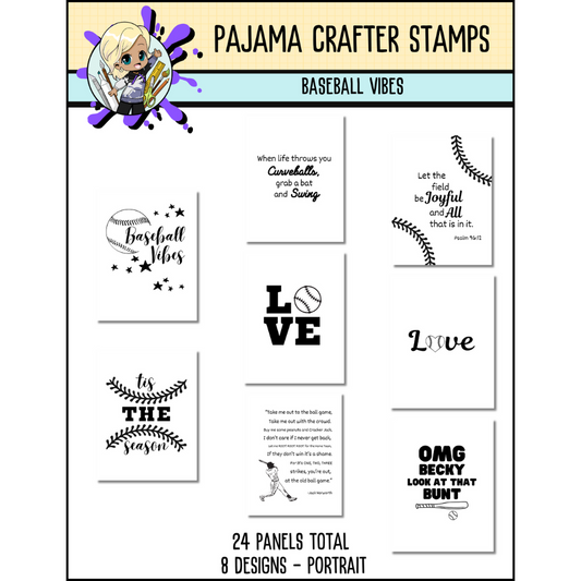 Baseball Vibes Flashcards