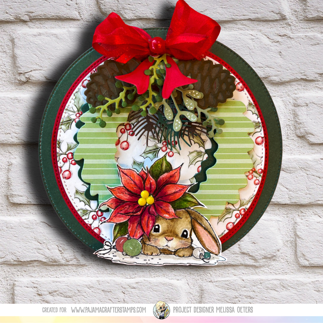 Christmas Peeks Stamps