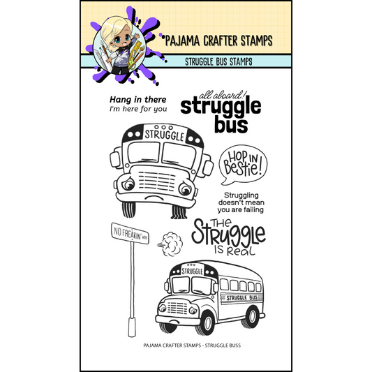 Struggle Bus Stamps