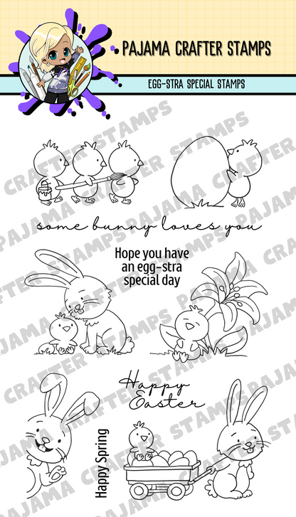 Egg-stra Special Stamps