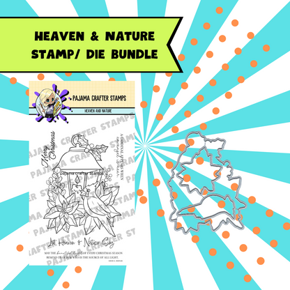 Bundle - Heaven and Nature Stamp & Die - PCS-DB062