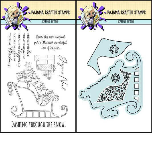 Season's Gifting Stamp & Die Bundle
