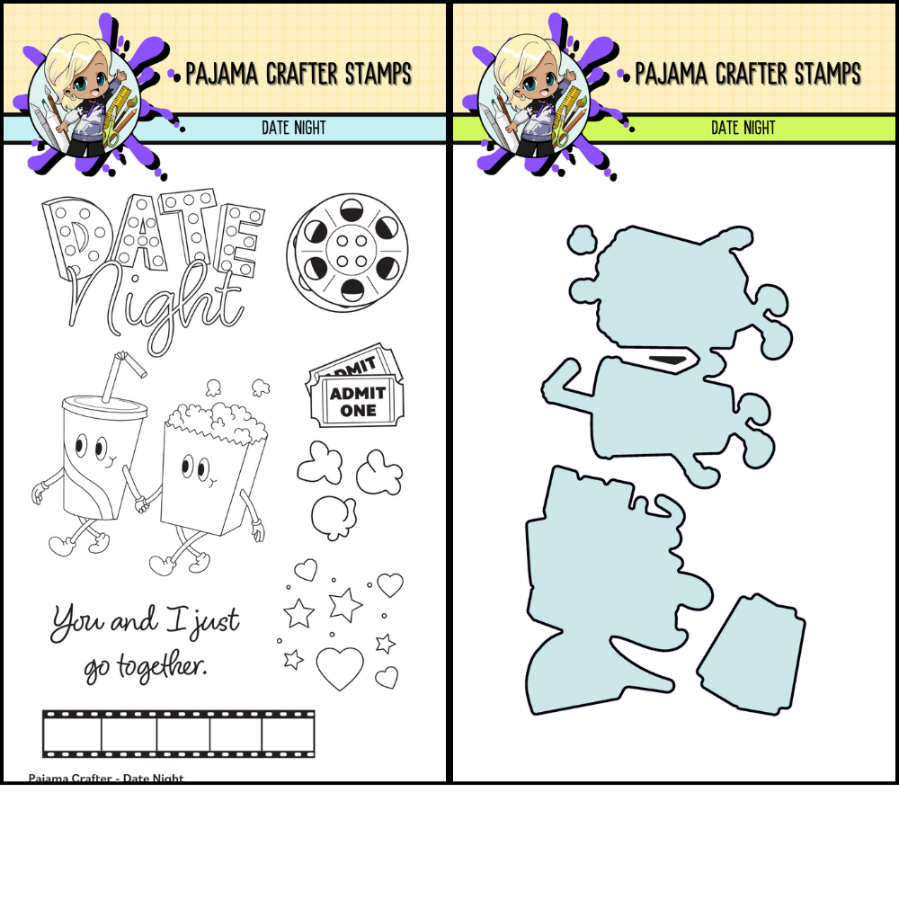 Date Night Stamp & Die Bundle