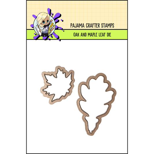 Oak & Maple Leaf Die