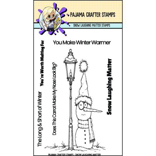 Snow Laughing Matter Stamps