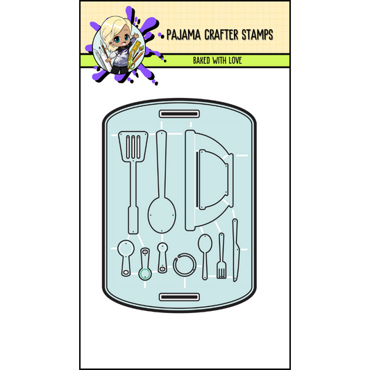 Baked With Love Die Set